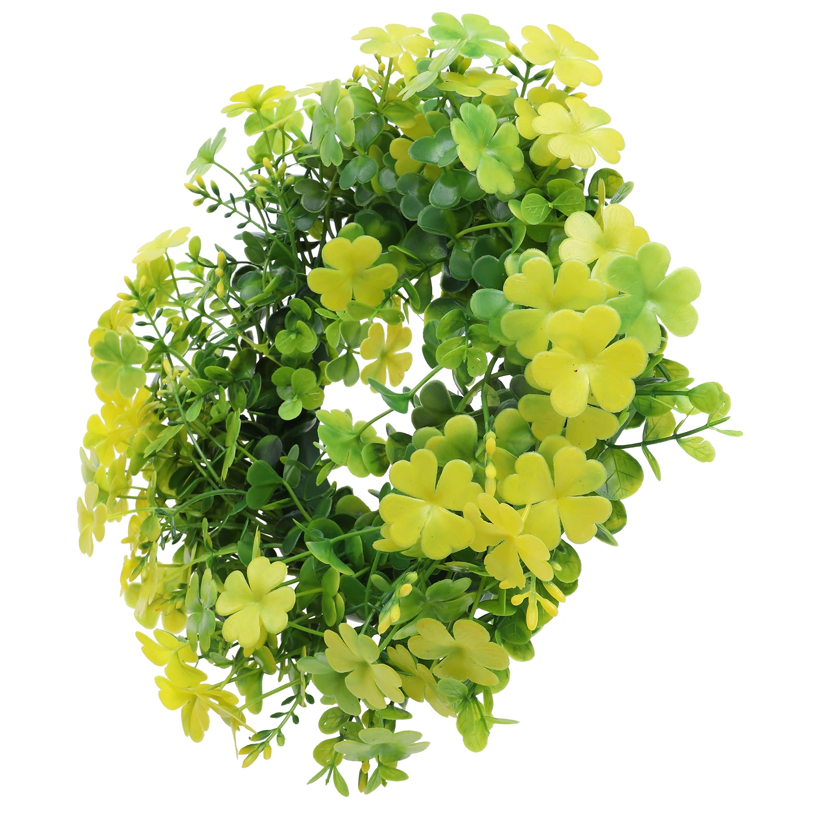 

Four Leaf Clover Wreath Shopping Mall Decoration St Patricks Day Decorations Small Funny Plastic
