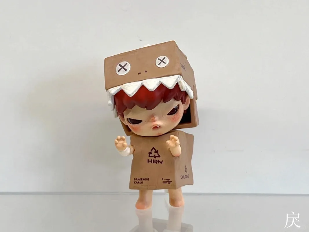 Original POPMART Hirono mime series Ono 4.0 blind box trendy toy figurine car ornament mysterious box girl holiday special gifts