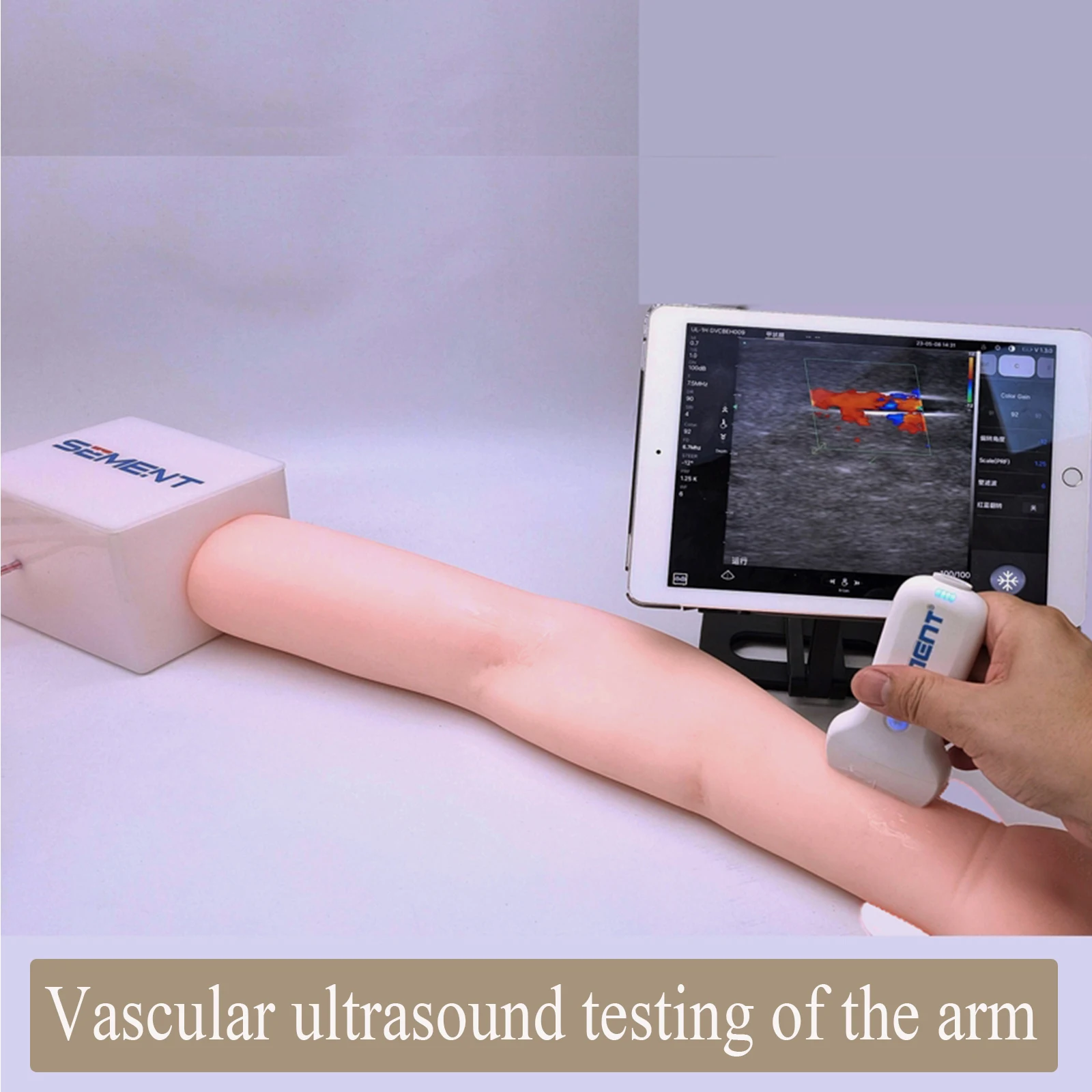 

Ultrasound phantom Simulater Arm Vascular Puncture Phantom - Radial Artery, PICC, Venous Puncture Phantom