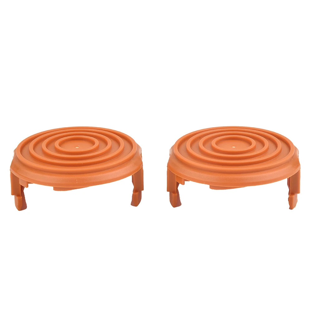 High Quality Hot New Line Cover Spool Cap 2pcs Trimmer WA0037 184E Accessories Attachment Cover For WORX GT/WG