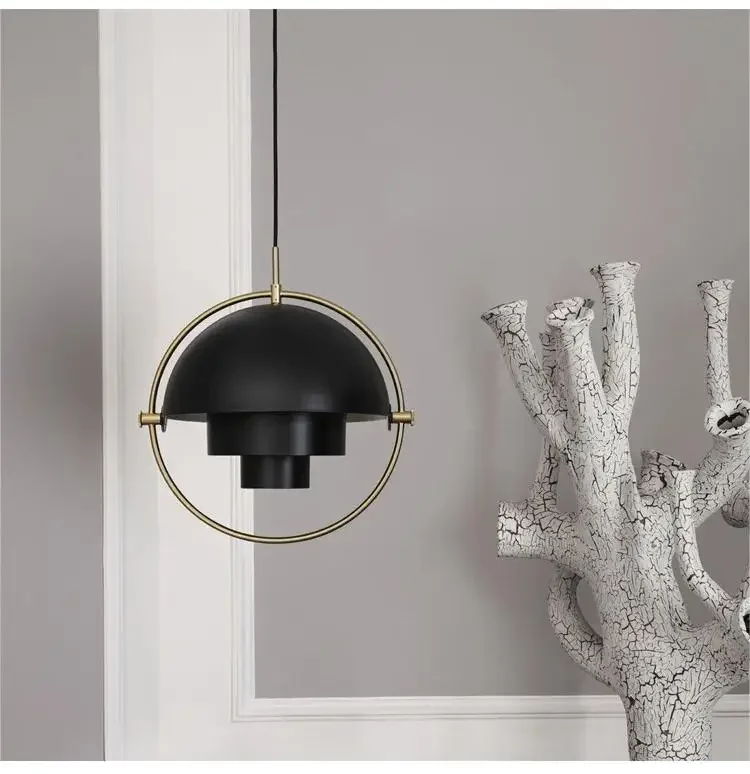 Danish Design Iron Pendant Lights Dining Room Post Modern Gubi Hanging Lamp for Bedroom Kitchen Home Decor LED Lighting Fixtures