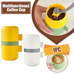 Multifunctional Coffee Cup Manual Grinding Filtering Brewing Integrated Coffee Grinder Portable Small Grinder Outdoor Campin