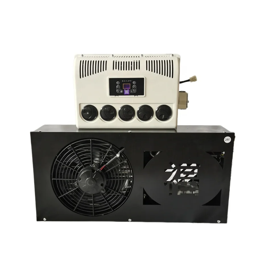 Cabin Sleeper Battery Parking Cooler Cabs Electric Truck 12v 24v Air Conditioner Conditioning