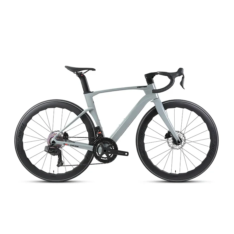 CYCLONE bicicleta de carbono bicicleta carreras WheelTop EDS grupo eléctrico freno de disco hidráulico 24 velocidades ciclismo