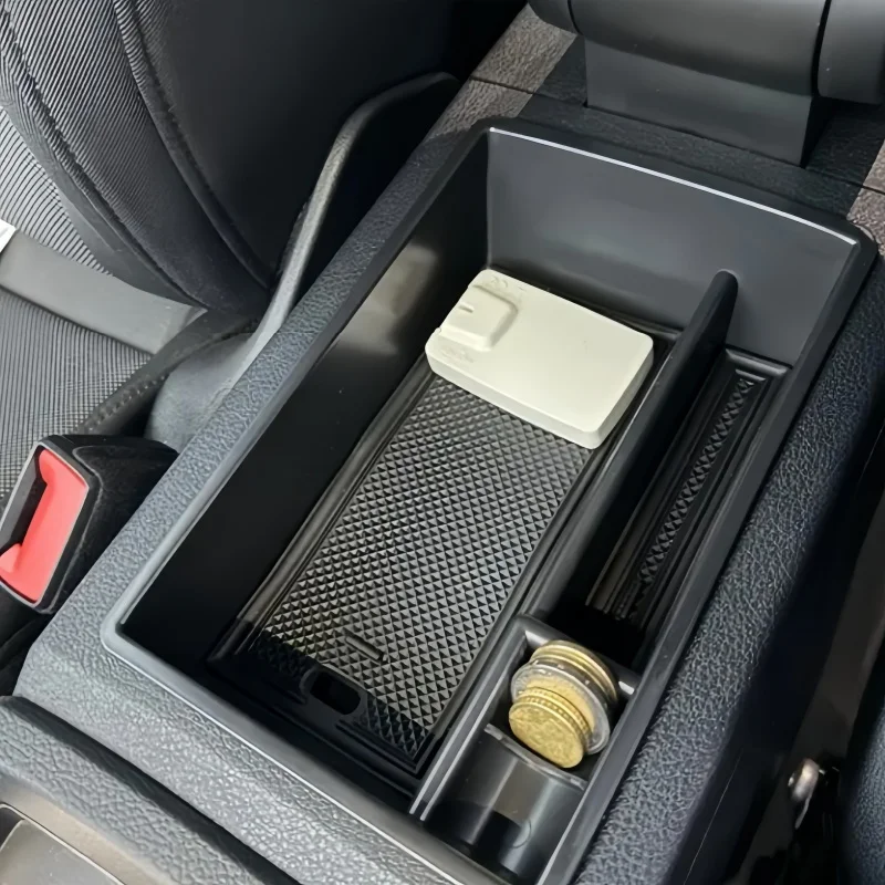 Per Audi Q3 F3 Sportback 2019 2020 2021 Auto Bracciolo Scatola di Immagazzinaggio Vassoio Organizzatore Stivaggio Vassoio Caso Contenitore Accessori Interni
