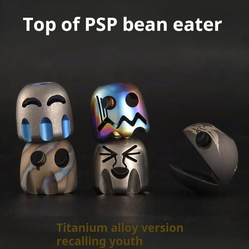 

1 шт., титановая игровая модель C, нож из бисера, карманный инструмент EDC, сделай сам, складной нож из паракорда, подвесная бусина