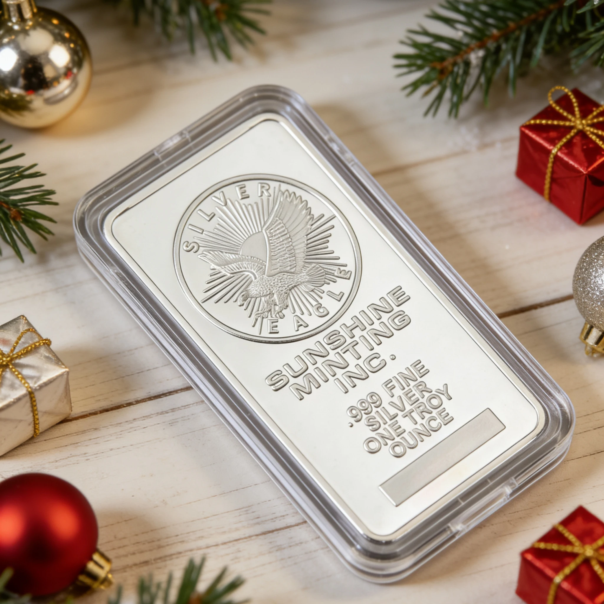 Replica Sunshine Minting Silver Eagle Bar Alloy Silver Plated Collectible Bar 5x3cm Home Decor Collection Gift