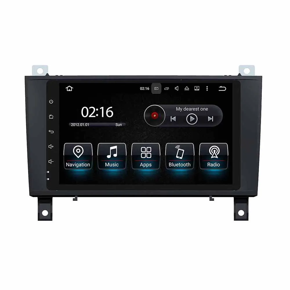 Hualingan Android 13 car multimedia player Autoradio GPS for Mercedes Benz SLK 200 280 350 2008-2012 Radio navigation stereo BT