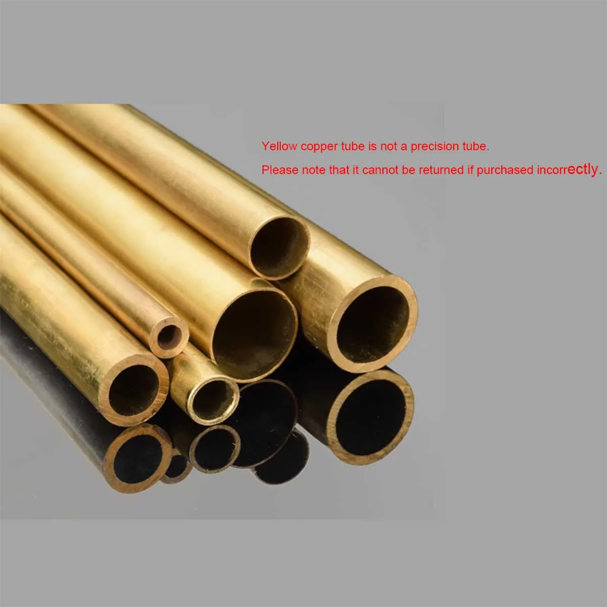 H62 Brass Capillary Copper Tube Environmentally Friendly Copper Tube 1 2.5 3 4 5 6 8 10 12mm Copper Sleeve