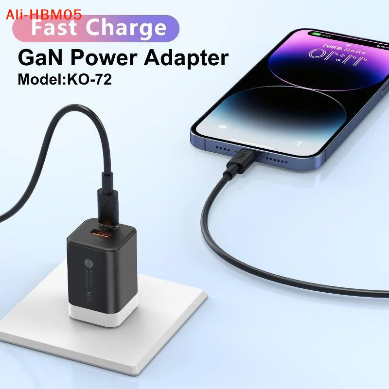 (HB05)20W US Fast Wall Charger Dual PD USB Ports High Speed Charging For Smartphones Tablets Home Office Travel Use - view 6