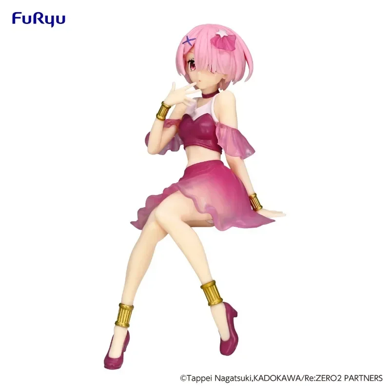 Original FuRyu Re:Life in A Different World From Zero Ram Genuine Anime Figures Collectible Model Dolls Statuette Ornament Gift