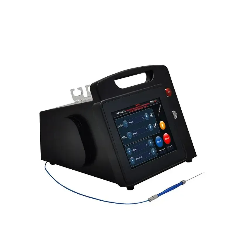 Máquina de belleza lipoláser de doble longitud de onda 1470 + 980 nm