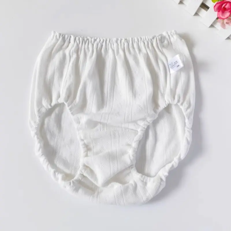 

Cute Adult Baby Underwear ABDL Reusable Training Pants Cotton Crotch Mid Waist Hollow Flower Soft Comfortablet Briefs