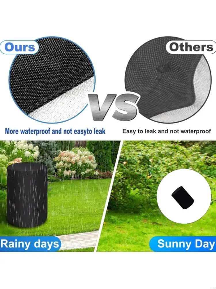 Capa protectora para botes líquidos Permanentes sustancias impermeables jardinería Uso granja Jomd