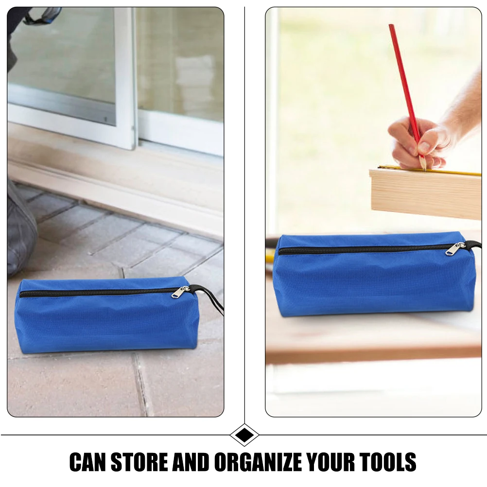 

2Pcs Tool Pouch Heavy Duty Storage Bag for Wrenches Screwdrivers Pliers Keys Organizer Portable Zipper Tool Bag Utility Pouch