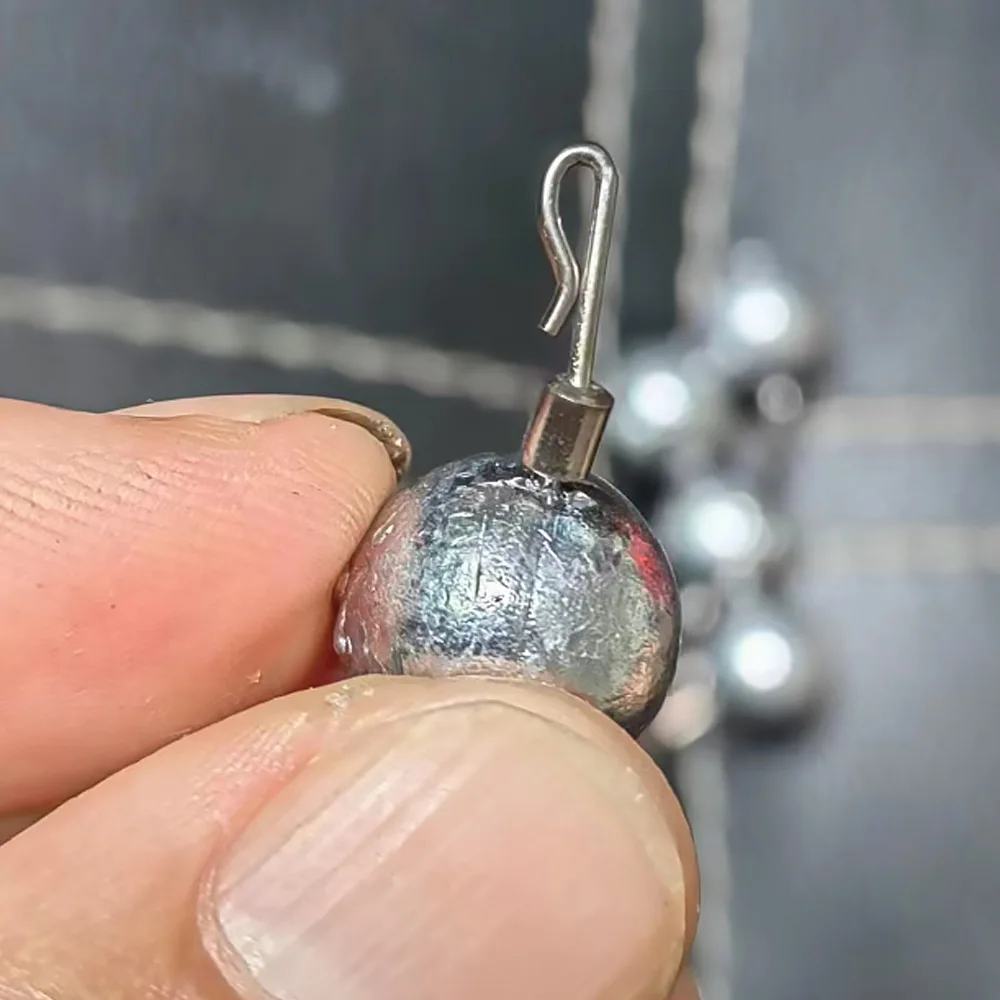 10 stücke/5 stücke R-ring Blei Platinen 3,5g/5g/7g/10g/14g/20g Ball/Zylinder Blei Gewicht Schnell Ändern Blei Platinen Angeln Zubehör – Detail 6