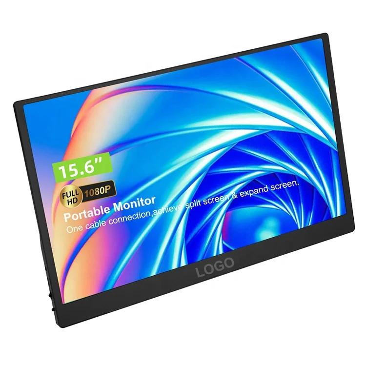 

Portable 15.6inch FHD 1080P USB C Gaming Ultra-Slim Aluminum Alloy IPS Display W/Smart Cover & Speakers,HDR Plug&Play