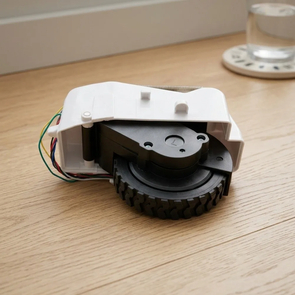 Vacuum Cleaner Tires 360 Robot Vacuum Wheels Sturdy Alloy Construction Gyroscope Sensor Compatible Seamless Floor Movement
