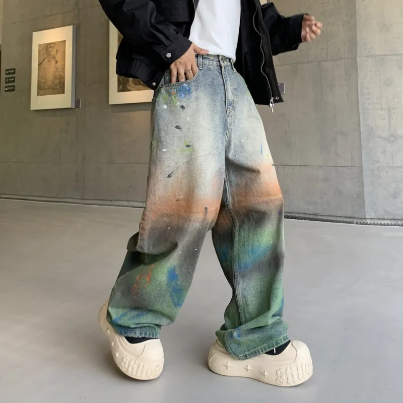 Men-Graffit-Tie-Dye-Baggy-Jeans-Paint-Splatter-Color-Gradient-Denim-Pants-Y2k-Streetwear-Hip-Hop-Wide-Leg-Denim-Trousers-For-Men