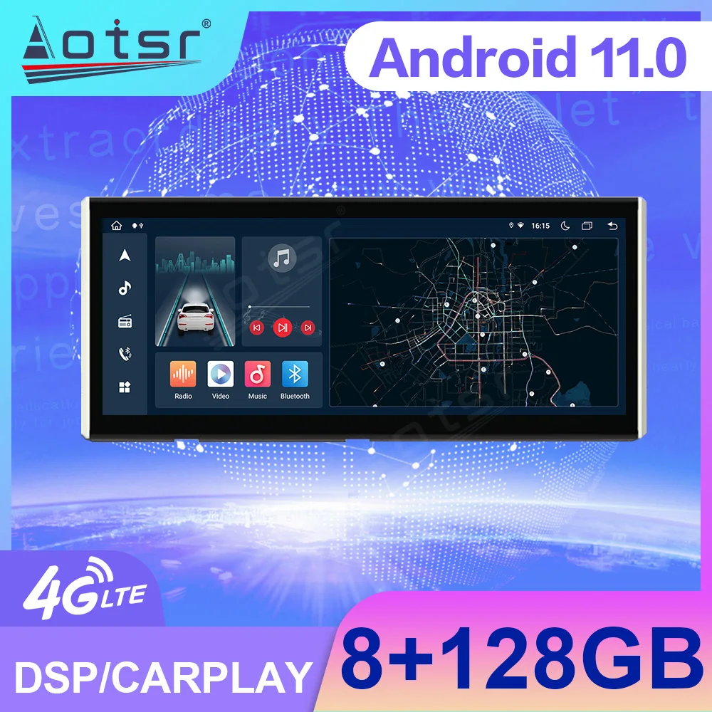 128G For Toyota Wildlander 2019 2020 2021 2022 Car Radio Carplay Multimedia Vedio Player GPS Auto Navi Stereo DVD Head Unit DSP