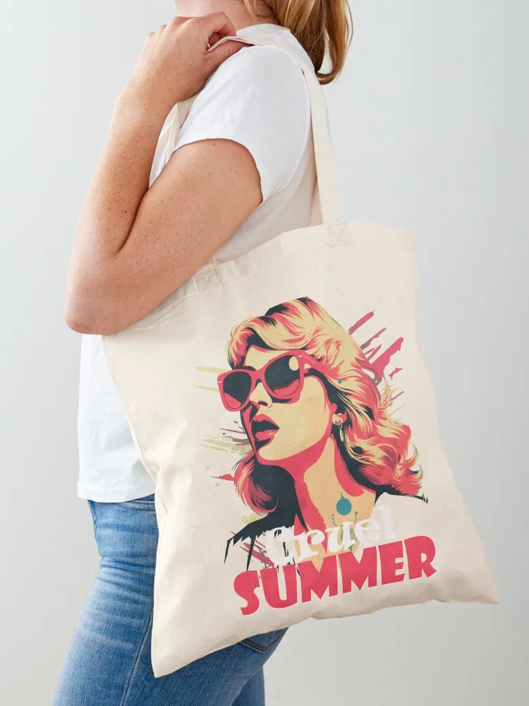 

Cruel Summer Tote Bag shopper bag women canvas Customizable tote bag Fabric Woman shopper