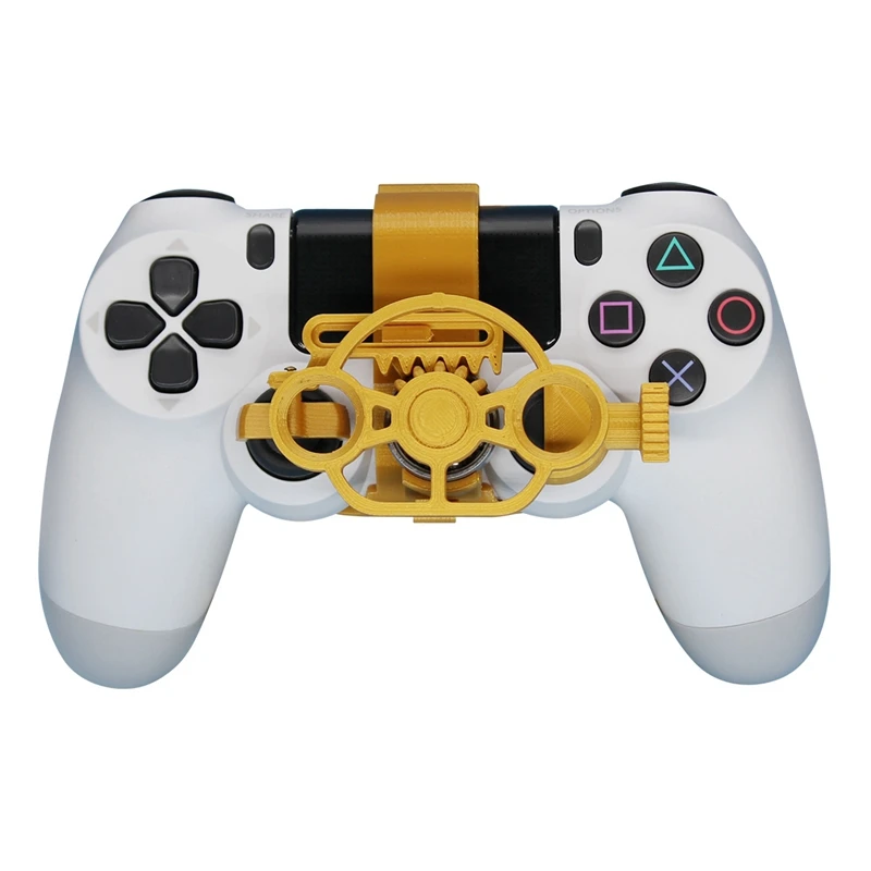 

Gaming Racing Wheel Mini Steering Game Controller for Sony PlayStation PS4 3D Printed Accessories