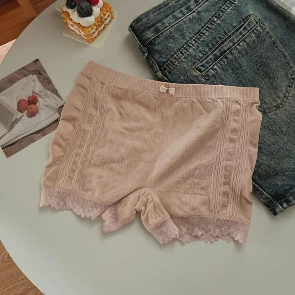 快適な JK 安全パンツアンチグレア超薄型シームレスショーツ通気性下着ショートレギンスビーチ