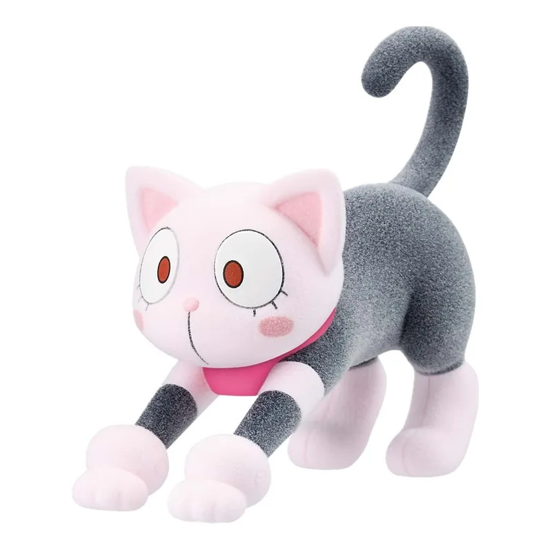 Auf Lager Original BANDAI BANPRESTO My Hero Academia OCHACO URARAKA Fluffy Puffy PVC 7cm Anime Charakter Modell Sammeln Spielzeug Geschenke