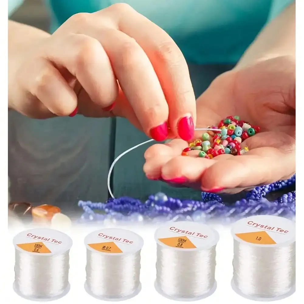 Crystal Clear Elastic Stretchy Thread for DIY Beading