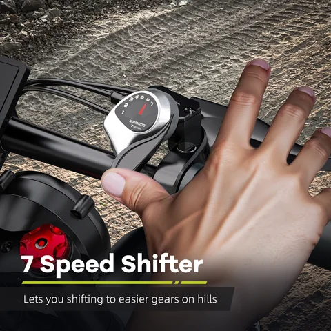 Stark 26-tums elcykel för vuxna, 3000W max, upp till 240 km, 52V 40Ah batteri elcykel, 26 8 best sales EU-lager fatbike - №3