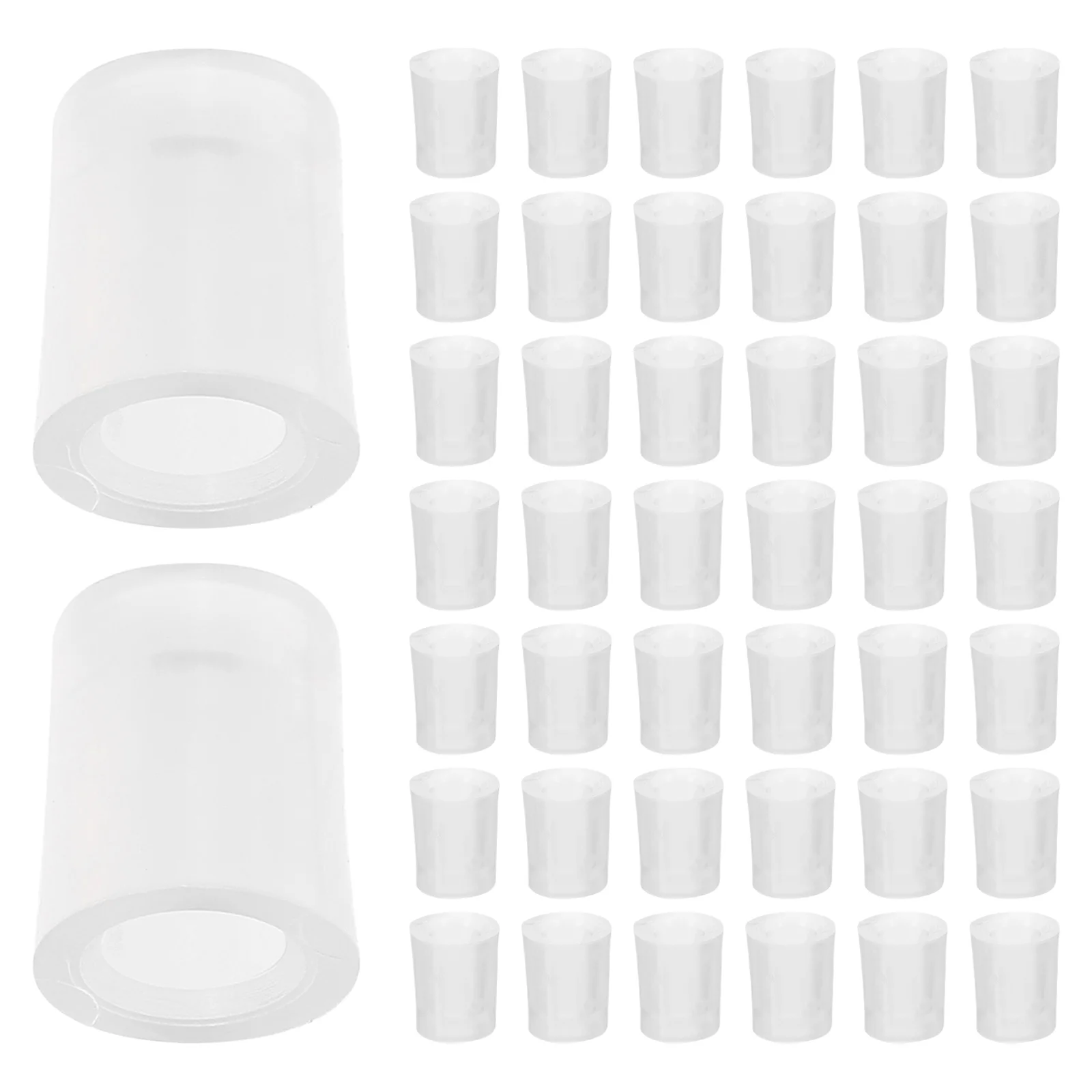 

50 Pcs Dispenser Pump Transfer Tool Perfume Adapter for Syringe Dispensers Plastic Liquid