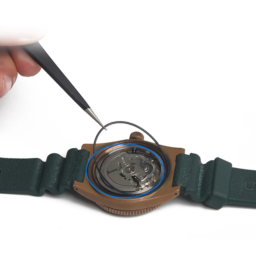 Strumento di riparazione del grasso della guarnizione dell\'orologio 0.5mm 0.6mm 0.7mm 0.8mm guarnizione O-Ring sigillante impermeabile professionale