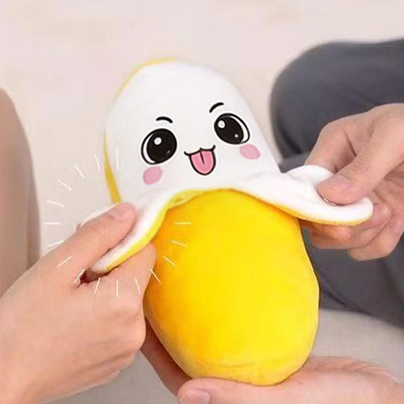 Banana Beat Piano Interactive Musical Figure Toy with Human Sensing Beat Sensing Banana Toys for Parents and Children