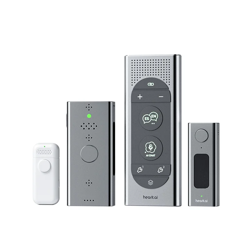 Hot Sale AI Voice Recorder Portable ChatGPT Translator for Medical Consultations and Sales Meetings