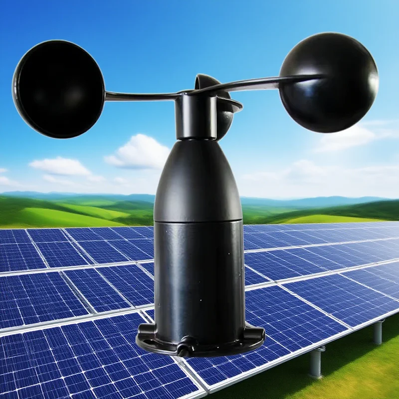 Hot-selling cast aluminum anemometers for the photovoltaic industry Wind turbine speed and direction sensor RS485 output