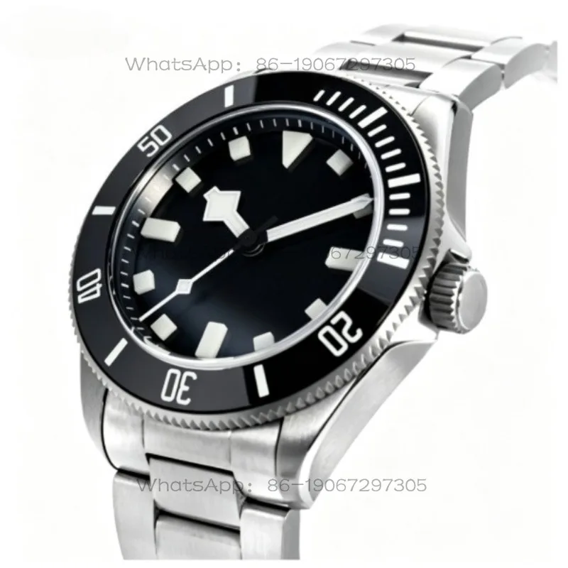 39Mm Titanium Submersible Watch Personalized Trend Submersible Watch Self-winding Mechanical Movement Watch