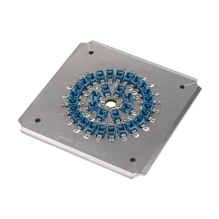 Fiber Optic 24 32 36 Port SC PC Polishing Plate Fiber optic Jumper Polishing Optical Fiber SC UPC Polishing Fixture