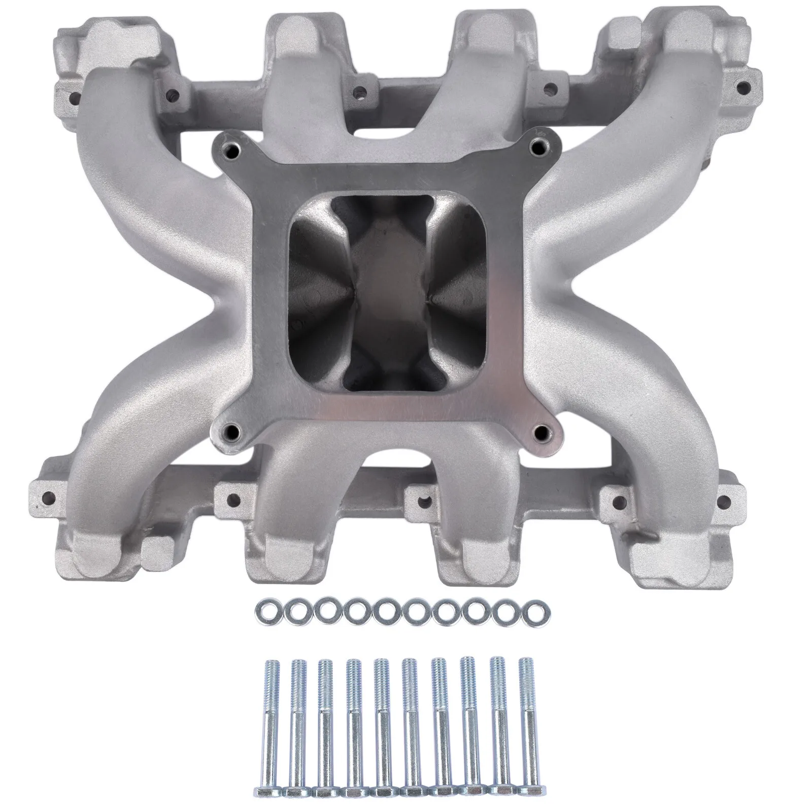 AP02 Cathedral Port Single Plane Intake Manifold for GM III LS1/LS2 RPM 3,500-8,000