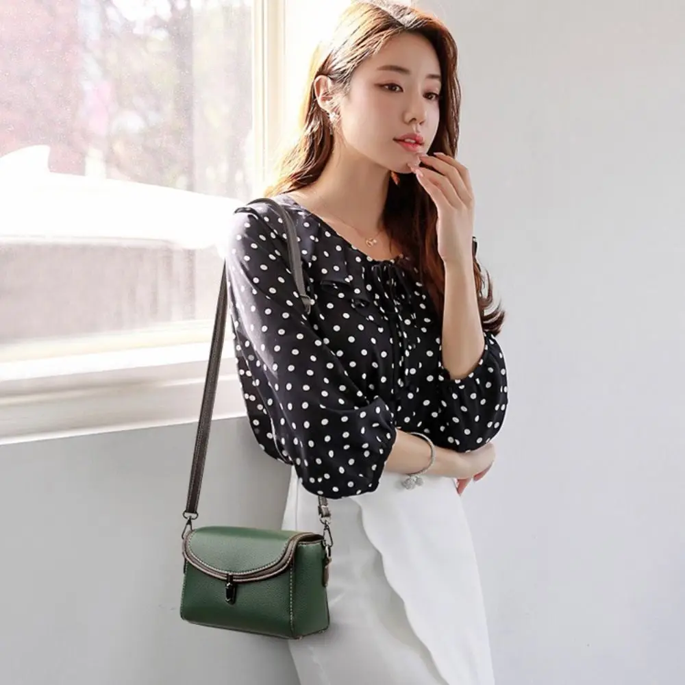 Casual Shoulder Bags New Flap PU Handbags Messenger Bag Women