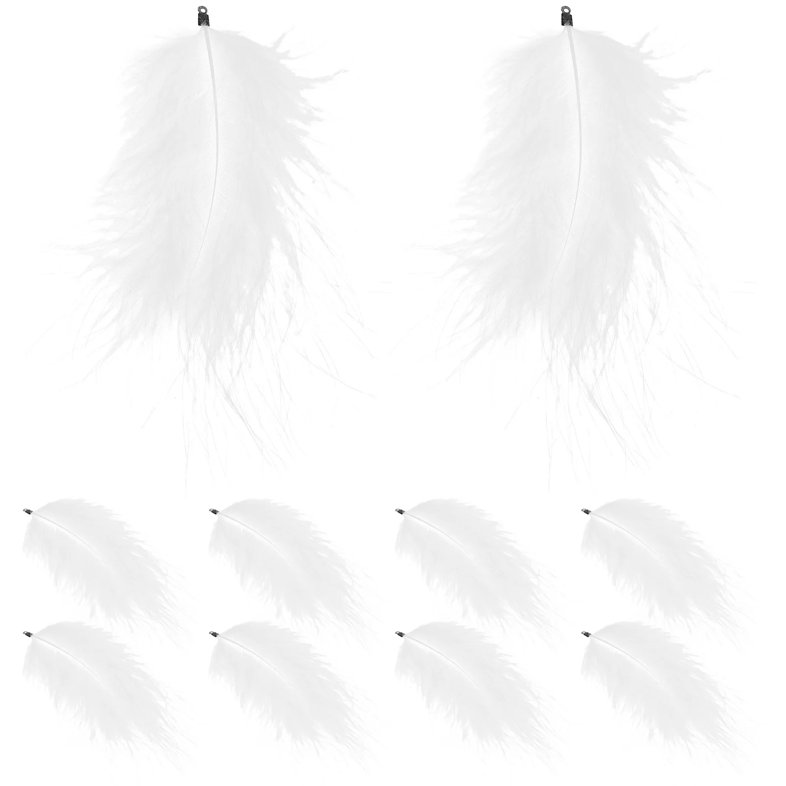 

50Pcs White Turkey DIY Dream Catcher Craft Supplies Soft Plumes for Wedding Party Decor Party Plumes Decorative Plume