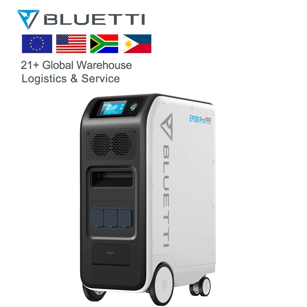 Products subject to negotiationBluetti EP500Pro+PV350 Solar Panels Portable Power Station Europe Smart Solar Generator 220v