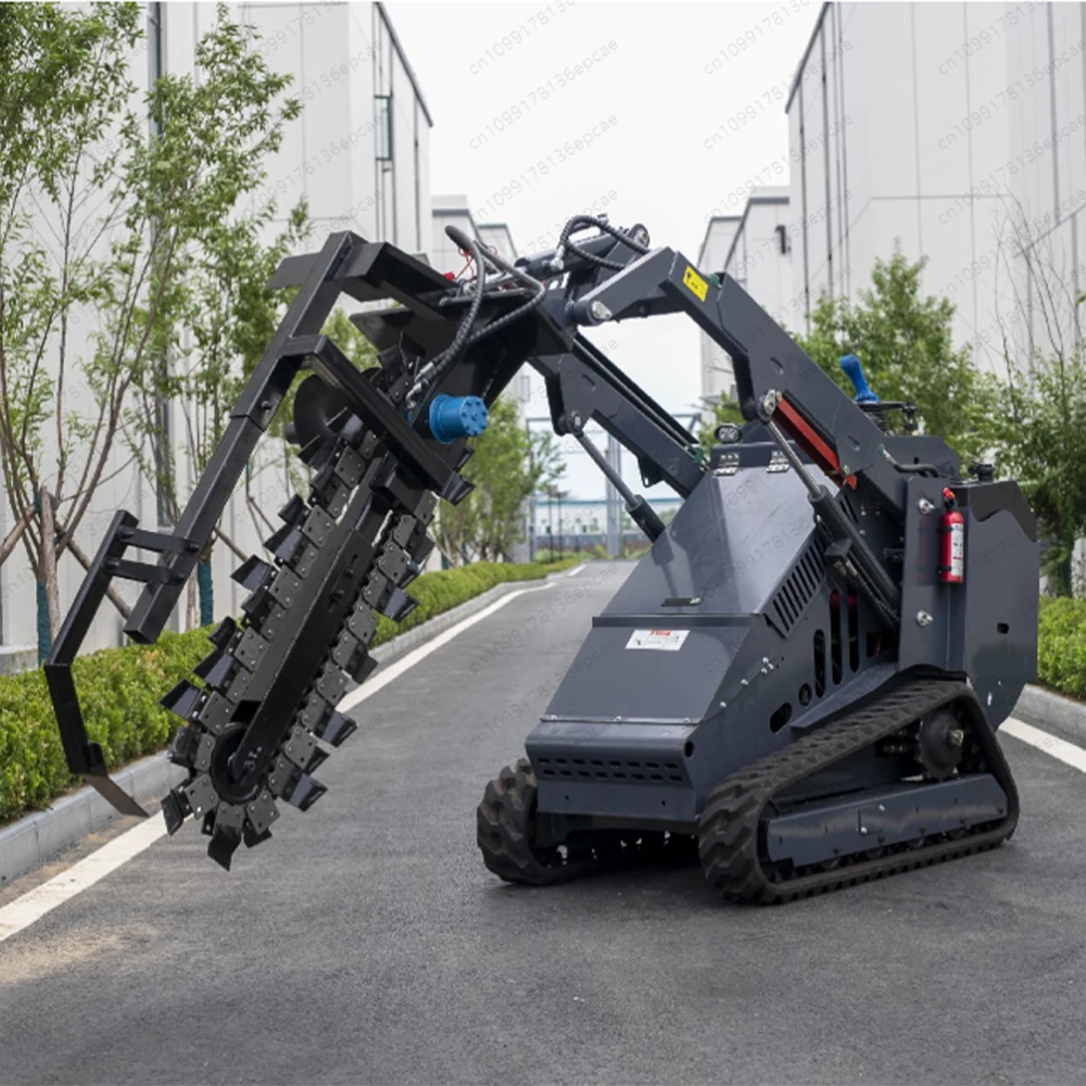 Free Shipping Cheap Epa Engine Tracked Loader Diesel Mini Skid Steer Loader Chinese Supplier Skid Steer Mini Loader for Sale