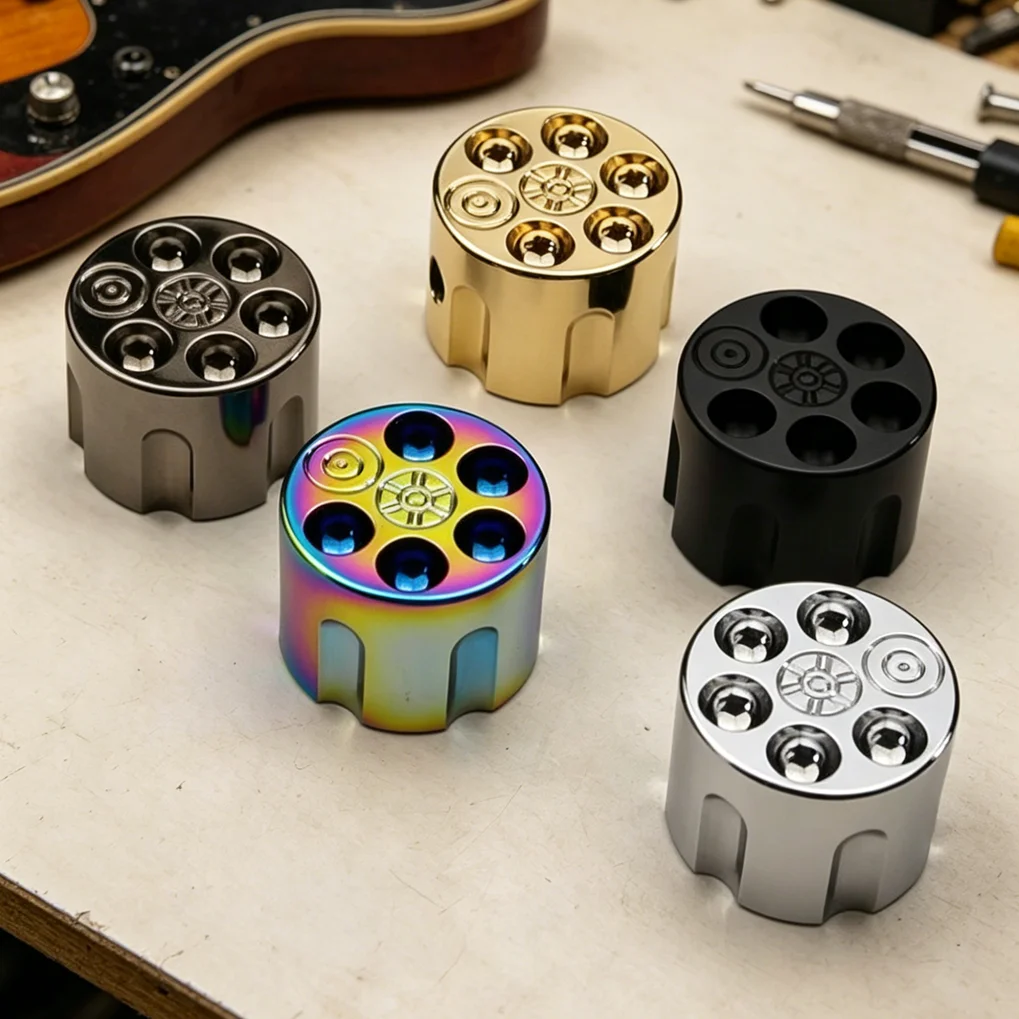 1 Piece Zinc Alloy Potentiometer High-grade knob Inner Diameter 6MM In Five colors