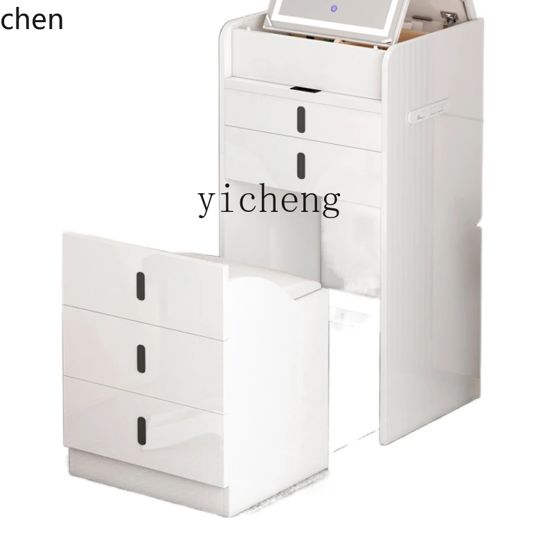YFY Makeup Table Bedside Table Chest of Drawers Integrated Cosmetic Cabinet Multi-Functional Dresser Small