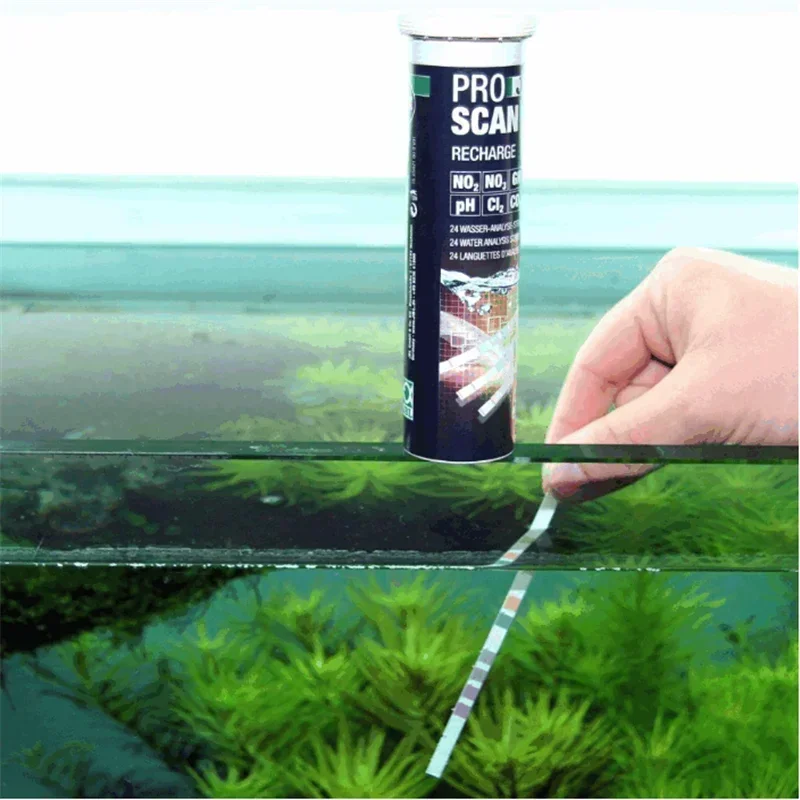 JBL-Seven-in-1 Water Analysis Test Strip, Artigo Suplementar, Testing, Testing, Aplicação Via App, Water Test Set for Aquarium