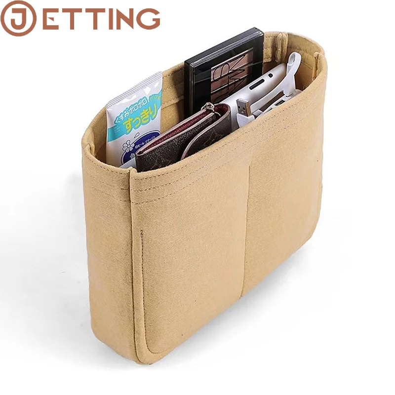 Felt Lining Bag Small Medium Large Size Inside Pocket Inner Storage Organizer Bags For Cosmetic Phone Key Wets