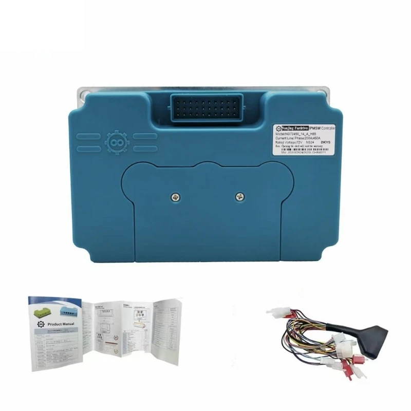 Direct Current Sine Waves Motor Regulator 200A 450A For Electric Motorbike Stable Acceleration 68UF