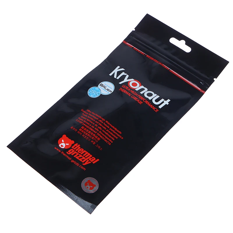 Pâte thermique Thermal Grizzly Kryonaut Extreme KE pour refroidisseur de CPU/GPU, composé à grande capacité, graisse de refroidissement en silicone, 1 g.