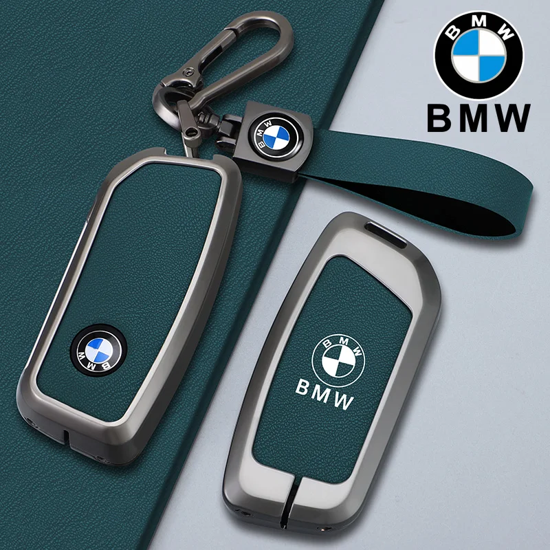 Car Key Case Cover Shell Fob Holder For BMW x1 u11 7 Series 735i 740Li X7 I7 G07 G09 LCI XM IX I20 2024 U06 G81 M3 Accessories view 6