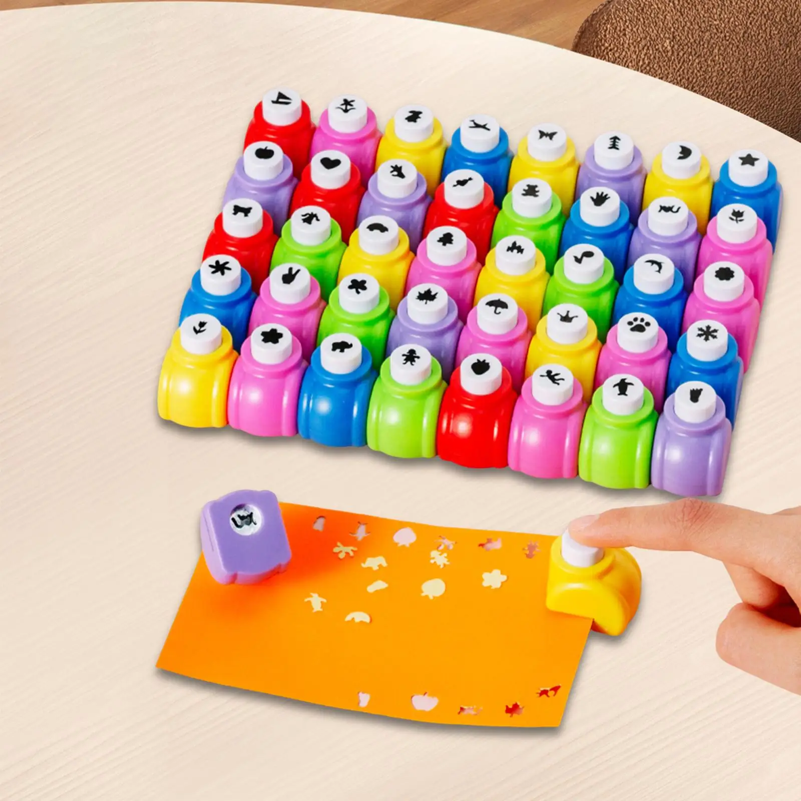 40x-craft-hole-punch-for-kids-versatile-diy-art-cutter-tool-paper-punchsingle-crafting-scrapbook-puncher-for-office-supplies